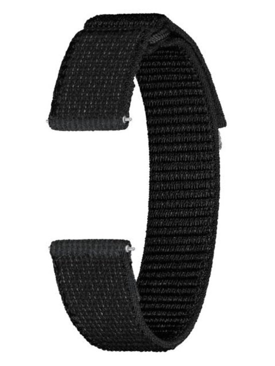 Samsung Galaxy Watch One Click Fabric Band Slim in Black (M/L) - Picture 1 of 6